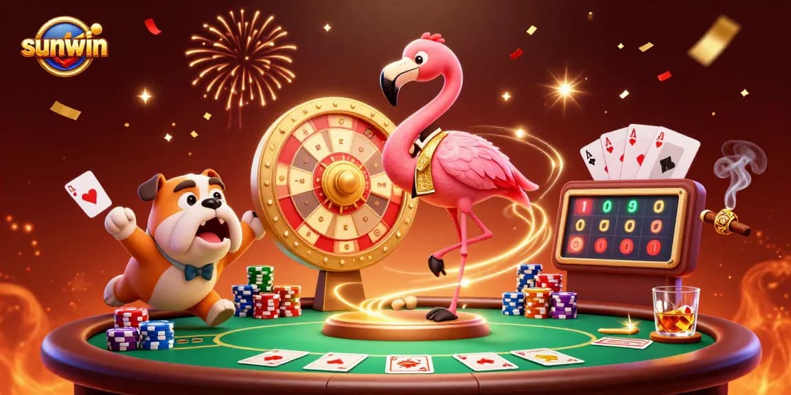Win big at sunwin with thrilling games and prizes in a colorful casino atmosphere.