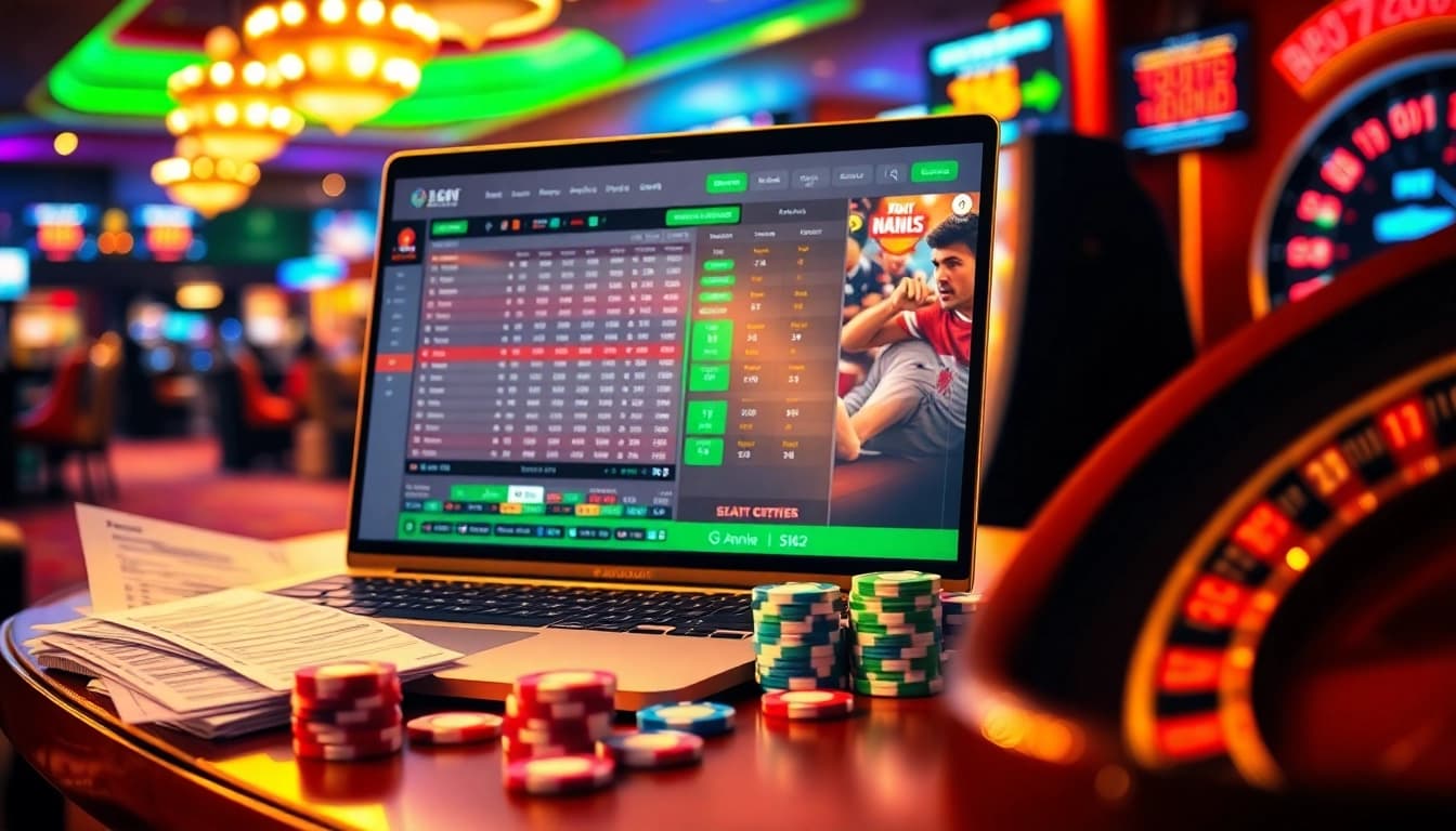 Learn how to bet on sports effectively with strategies for แทงบอลยังไง, featuring vibrant sports betting visuals.