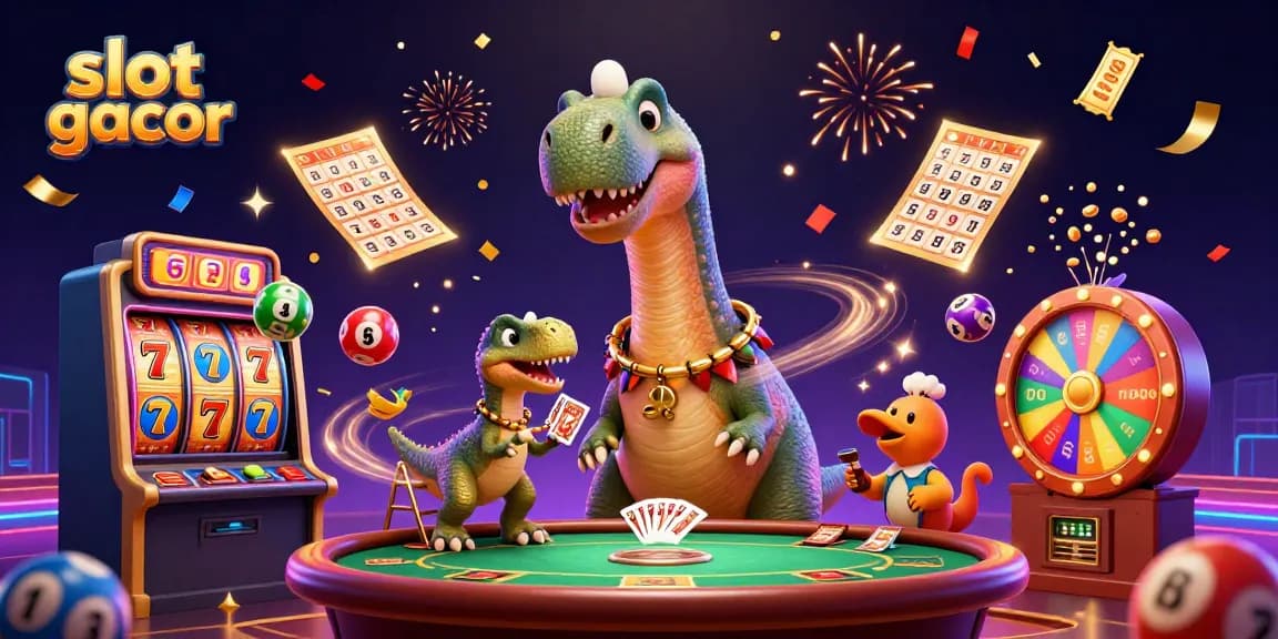 Slot gacor memberikan pengalaman bermain dengan karakter lucu di kasino yang megah.