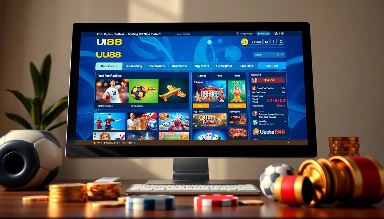 Experience the dynamic interface of https://uu88.futbol/ with engaging betting options and casino games.