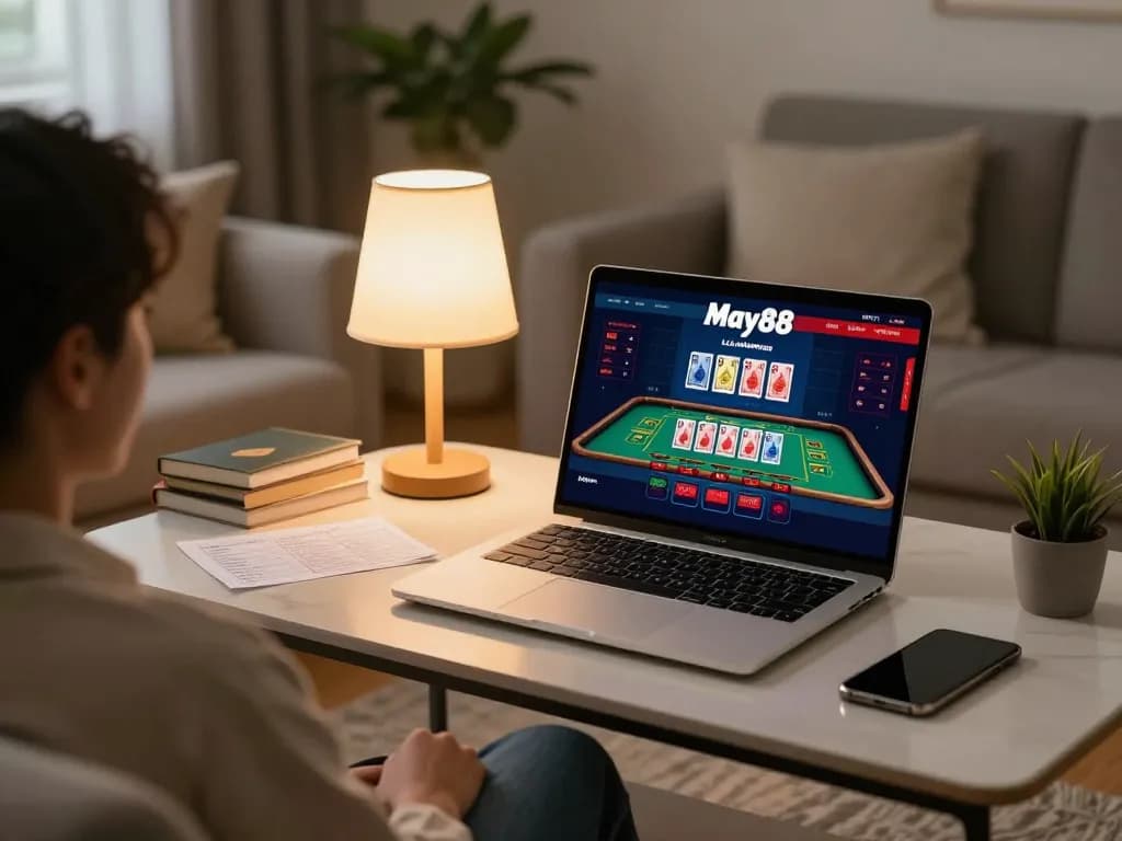 Join May88 for exciting live casino gaming while enjoying an at-home betting experience