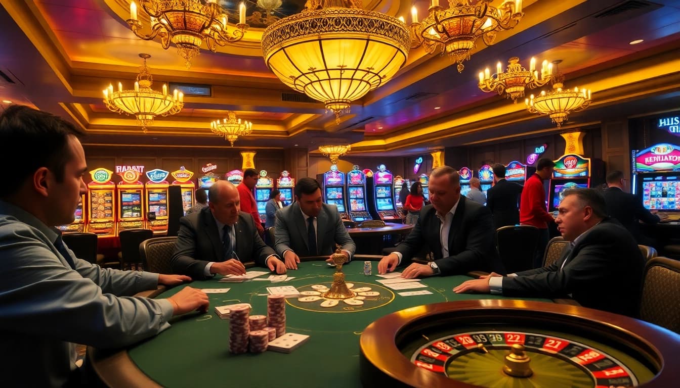 Experience the thrill of gambling with Ketquaxoso at a luxurious poker table.