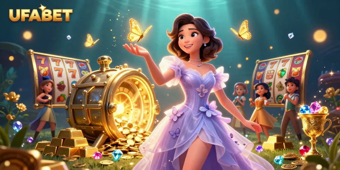 Engage with UFABET's exciting slot games through mesmerizing visuals and captivating gaming experiences.