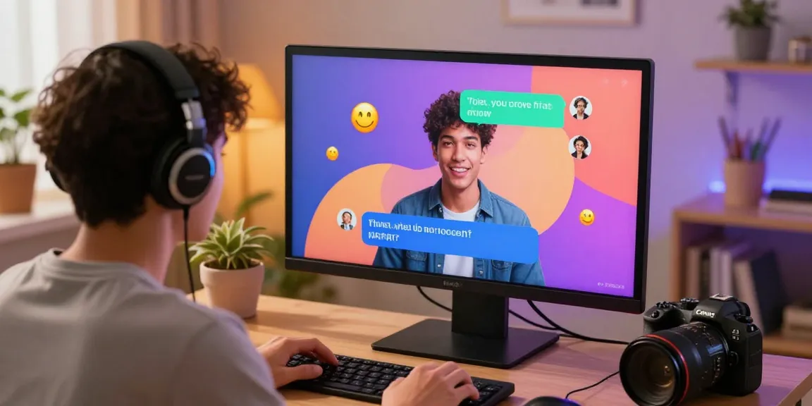 Engaging NSFW AI chat interaction with lifelike avatar and colorful interface.