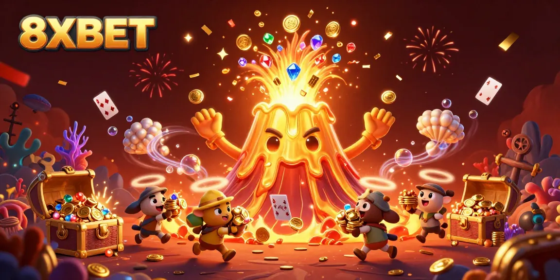 Experience winning rewards with 8XBET's exciting casino adventure featuring treasures and vibrant gameplay.