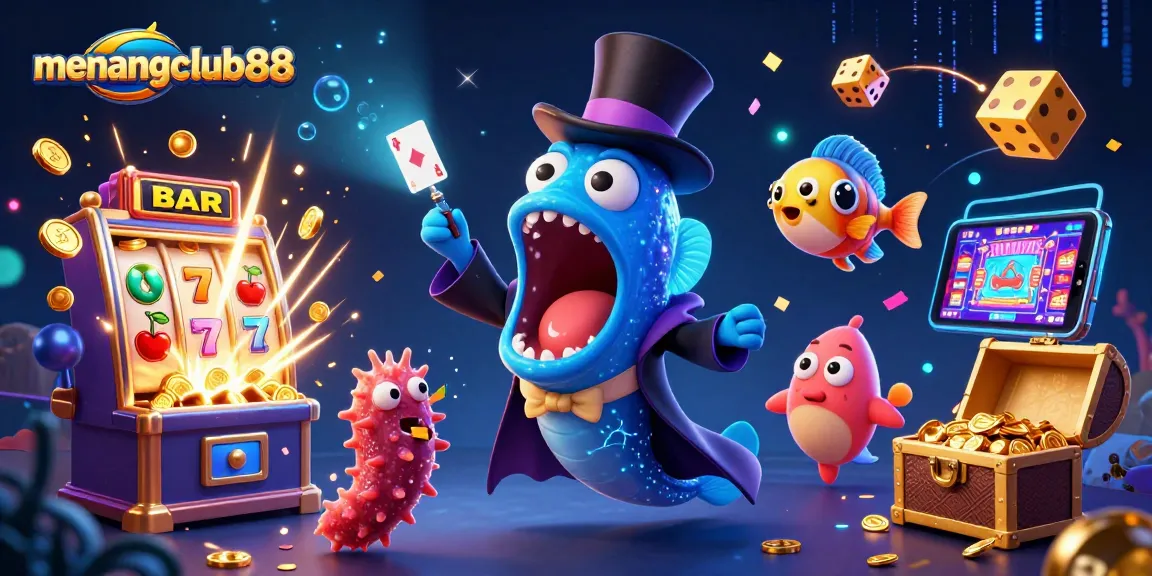 Experience thrilling adventures in menangclub88's vibrant casino world through exciting games and stunning graphics.