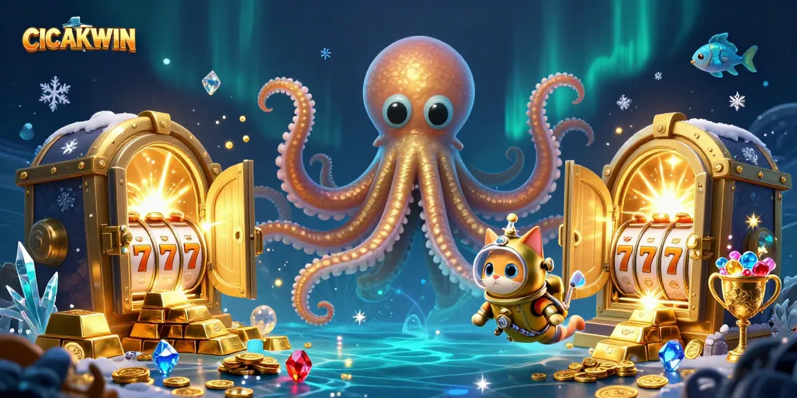 CICAKWIN offers an exciting slot game experience with luminous characters and treasure galore.