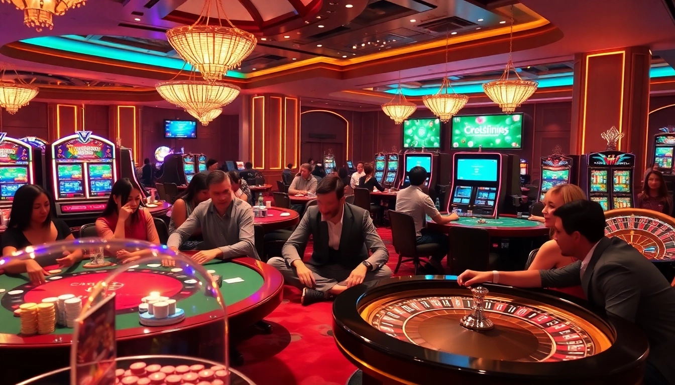 Players enjoying intense poker games at a luxurious casino, showcasing uu 88 vibe.