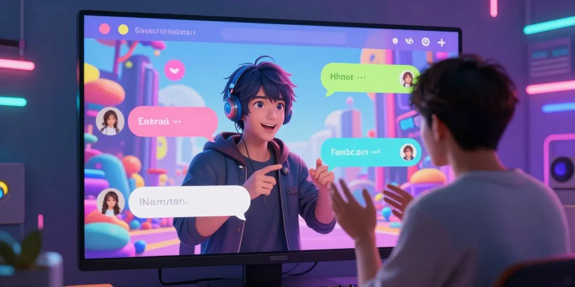 Engaging ai hentai chat scenario with an anime character bringing creativity to virtual conversations.