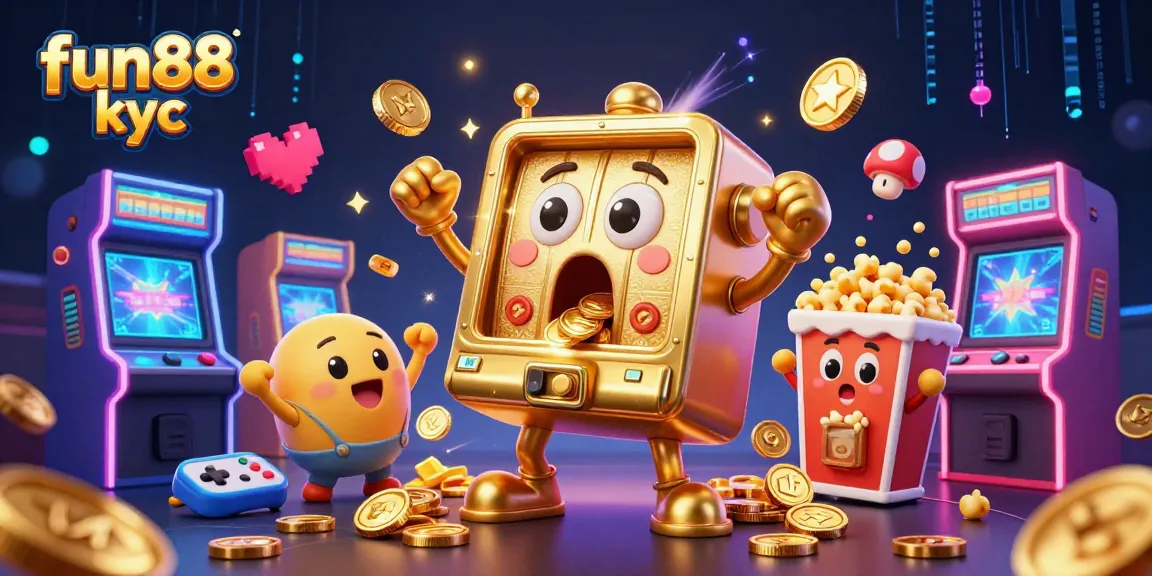 Chơi cá cược cùng fun88 kyc với máy slot bất ngờ thắng lớn và những máy slot nhỏ vui vẻ.