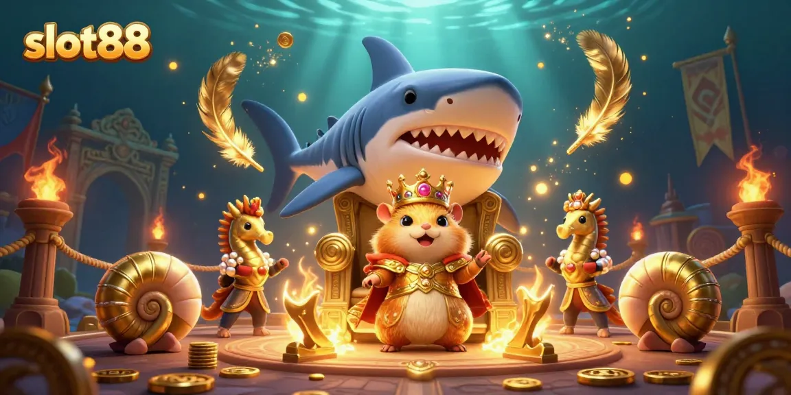 Mainkan slot88 dengan Raja Hamster Emas dan penjaga laut yang mengagumkan di arena menarik.
