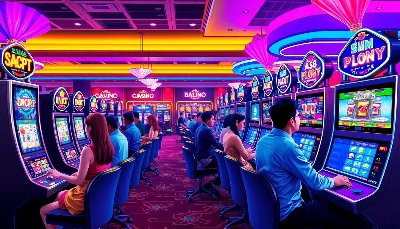 Experience the thrill of as38 slot gacor indonesia with vibrant casino gaming atmosphere.