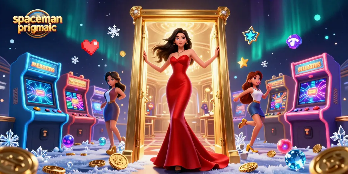 Play with spaceman pragmatic in a vivid casino setting filled with exciting game elements.