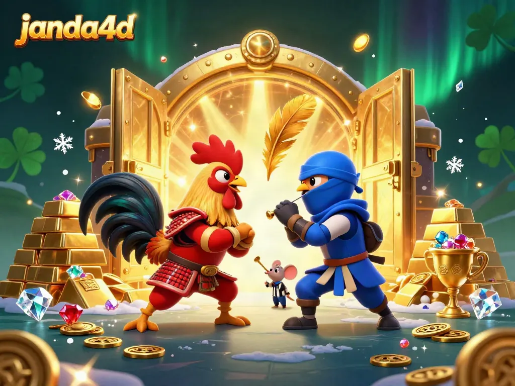 Janda4d menghadirkan pertarungan ayam dengan perhiasan emas yang melimpah.
