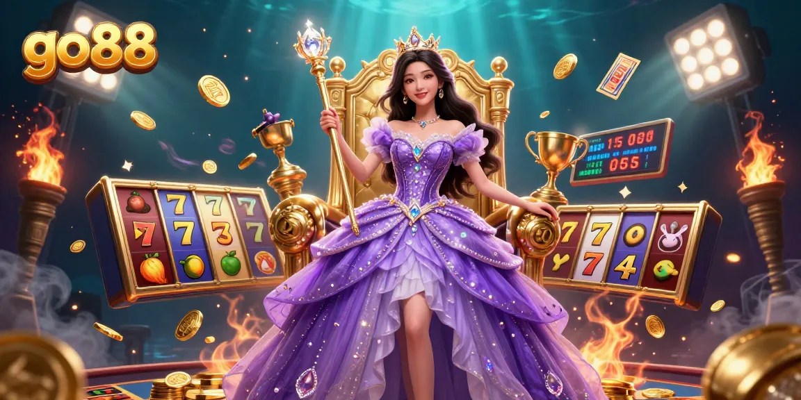 Experience thrilling jackpots at go88 with vibrant slots and a majestic casino atmosphere.