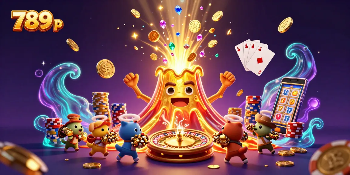 Win big with 789 p at this vibrant casino scene featuring treasures and excitement!