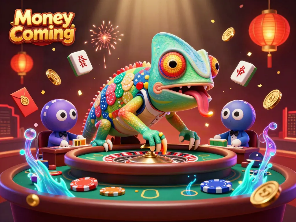 เล่น Money Coming จากคาสิโนกับเจ้าของสีสันสดใส แสดงความสนุกสนาน