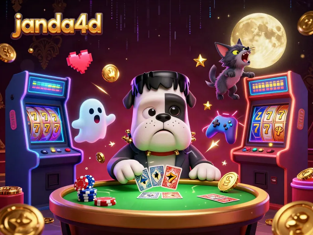 janda4d memberikan pengalaman bermain slot yang penuh warna dengan karakter kartun menakutkan