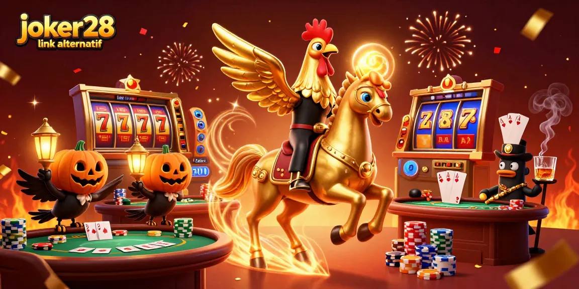 Menangkan permainan judi slot di joker28 link alternatif dengan grafis yang mencolok dan elemen interaktif yang seru.