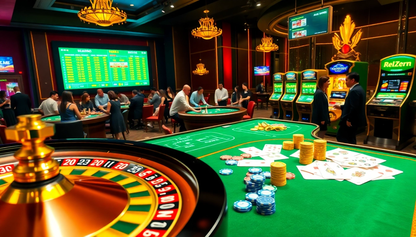 Cổng Game XIN88 offers an exciting casino atmosphere with roulette, poker, and slot machines.