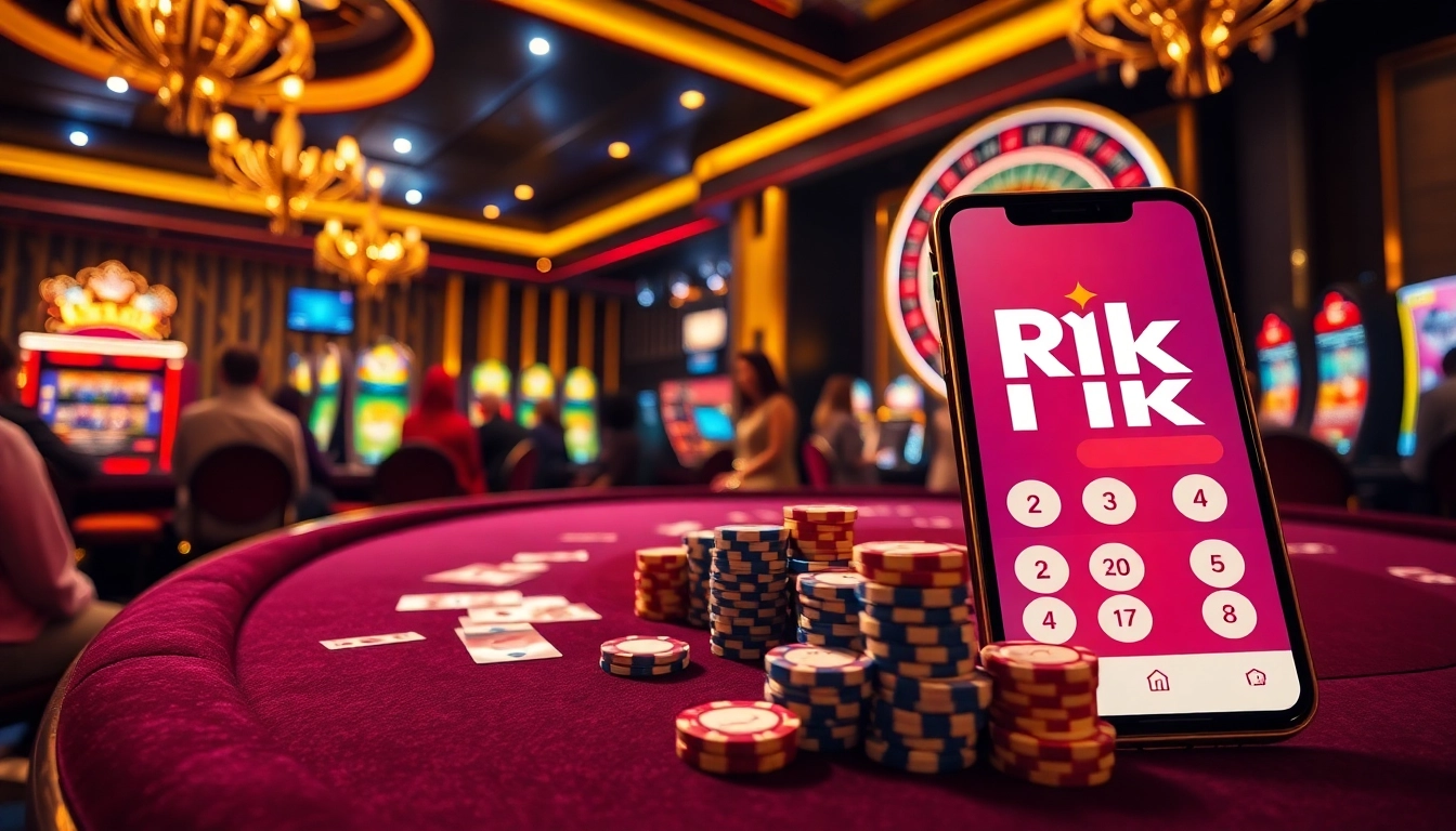 Experience the excitement of Rik vip with vibrant casino games and thrilling gambling moments.