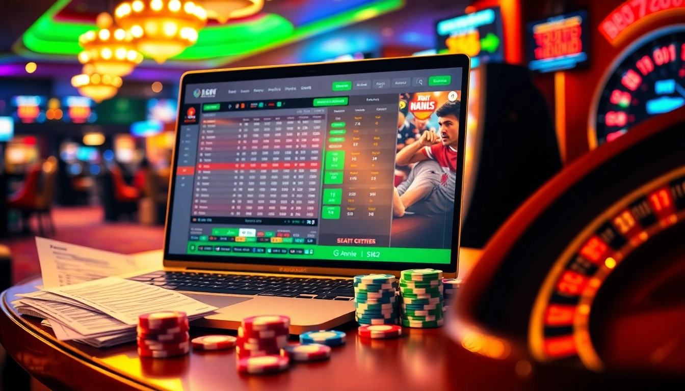 Learn how to bet on sports effectively with strategies for แทงบอลยังไง, featuring vibrant sports betting visuals.