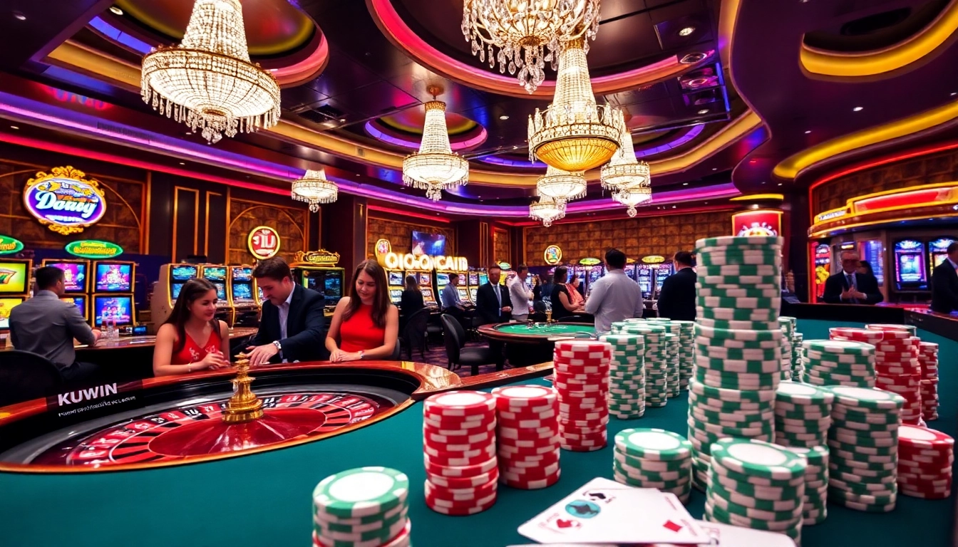 Experience thrilling casino action at https://kuwinblog.com/ with vibrant gaming tables and professional dealers.