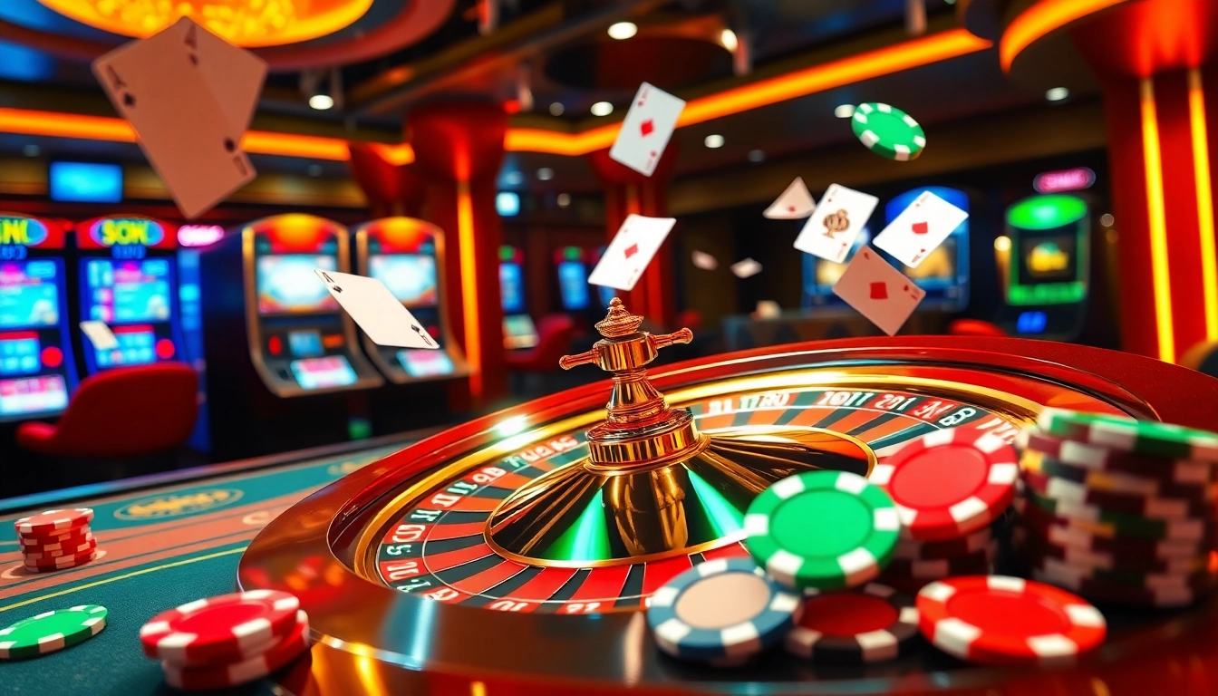 Play exciting games at https://tg88pro.com/, where roulette and poker chips create an unforgettable casino experience.