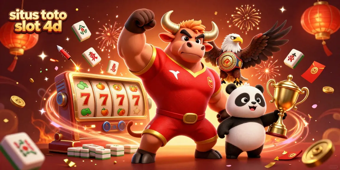 Boost your gameplay at situs toto slot 4d with dynamic characters celebrating wins in a vibrant casino scene.
