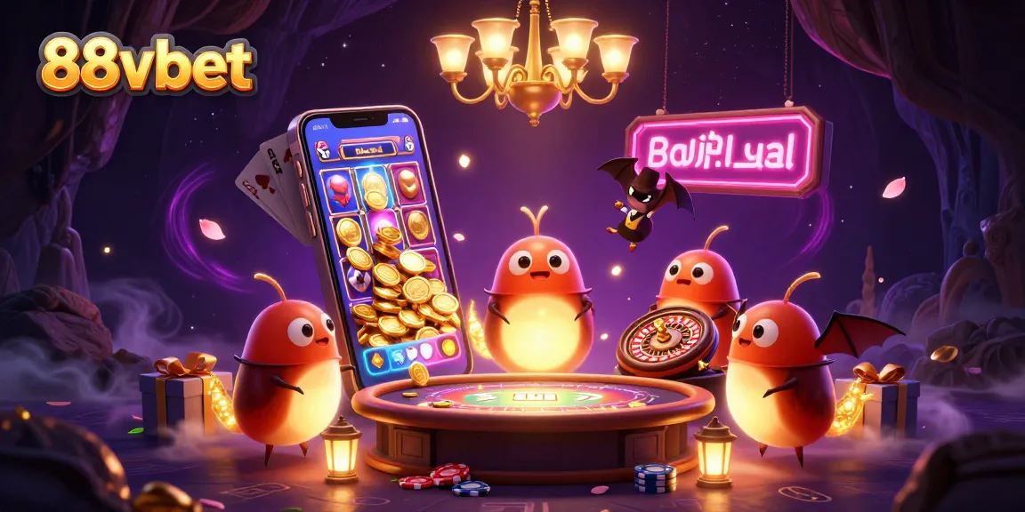 Experience the thrilling world of 88vbet as glowworms illuminate a cave casino with vibrant games and excitement.